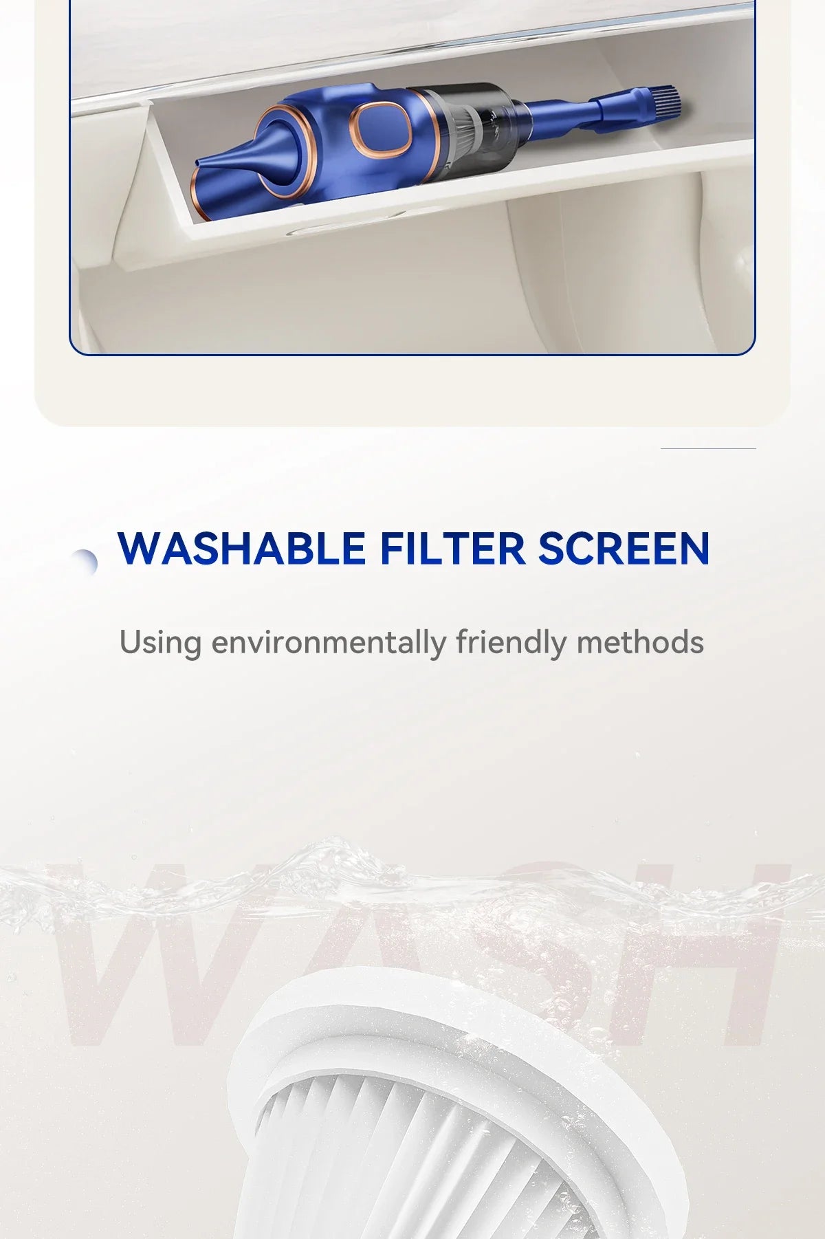 Wireless Vacuum Cleaner Dual Use for Home and Car High Power Home Appliance With display Screen Carpet Sofa Car Cleaner