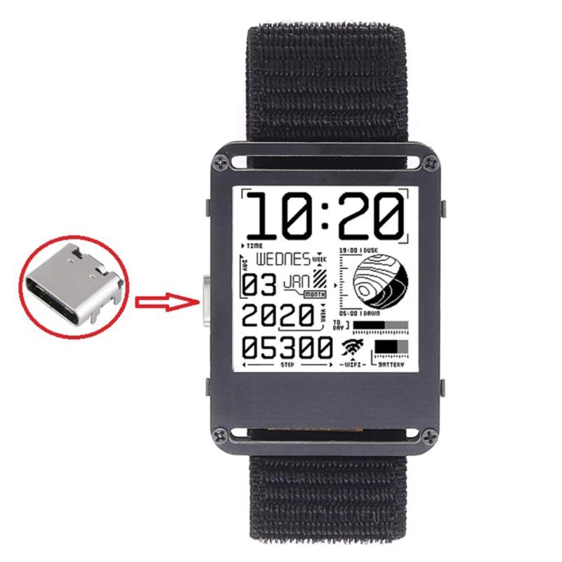 Open Source Electronic Smartwatch Wearable 1.54in Display Screen Drop Shipping