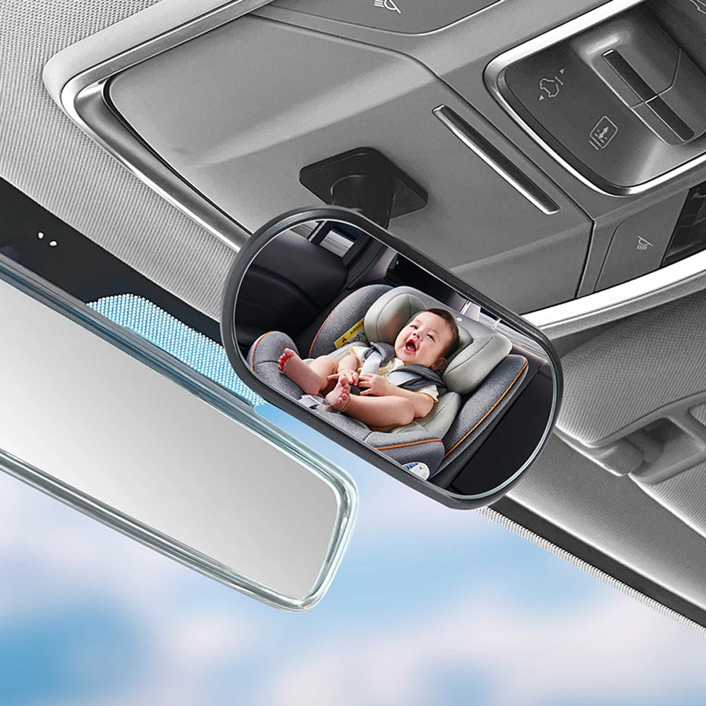 Baby Car Mirror 360° Adjustable Rear View Mirror Automotive Rearview Baby Observation Mirror Car Interior Accessories