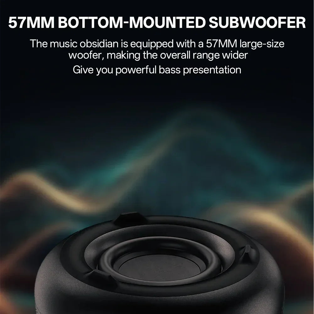 Portable Wireless Soundbar Bluetooth 5.3 Home Theater Speaker Subwoofer Hi-Fi Acoustic Breathing Lamp for Android IOS