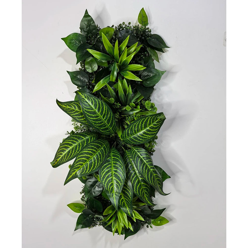 25*75CM Artificial Lawn  Plant Green Imitation Grass Plant Wall Panel Home Decoration Shingle Nail