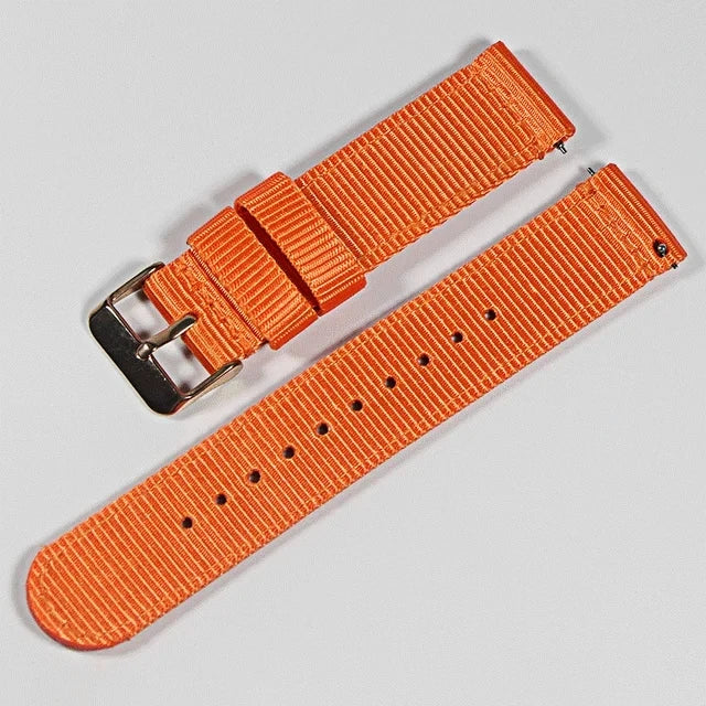 Nylon strap 18mm 20mm strap 22mm strap quick release design suitable for smart watches
