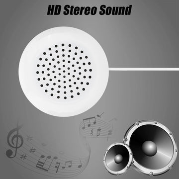 3.5mm Mini Speakers New DIY Pillow Speaker 3.5mm Mini Stereo Speaker for MP3 Phone Portable CD Portable Speaker Mini Speaker