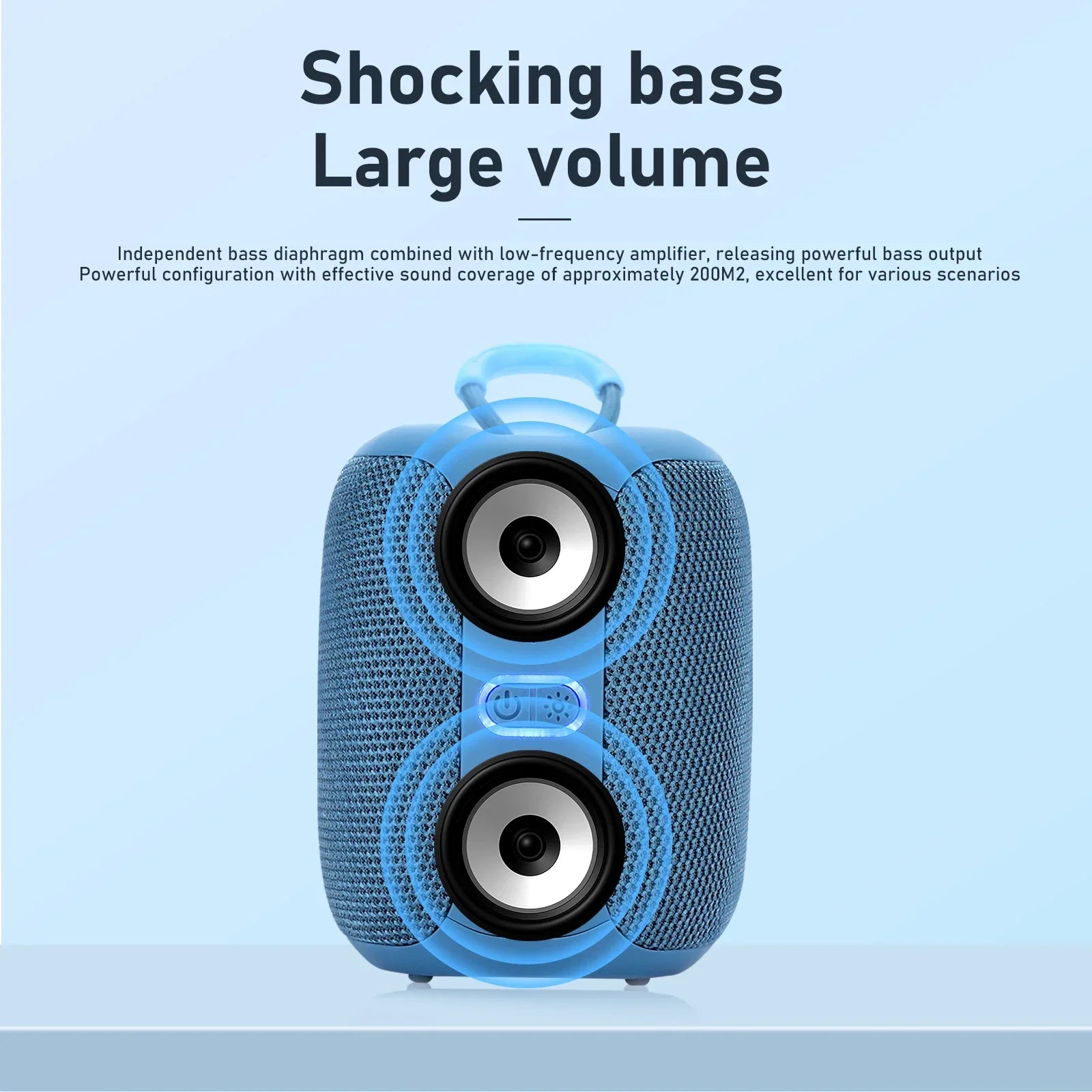 T&G TG658 Bluetooth Speaker Portable Wirelress Soundbar FM Radio AUX TF Card Play Outdoor Fun Camping Riding Hiking Music Box
