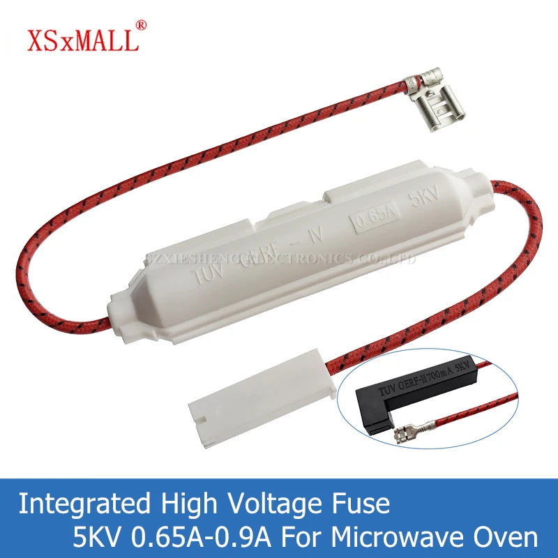 5KV Microwave Oven Integrated High Voltage Fuse 0.65A 0.7A 0.75A 0.8A 0.85A 0.9A 700mA 800mA For LG Midea Galanz Microwave Oven