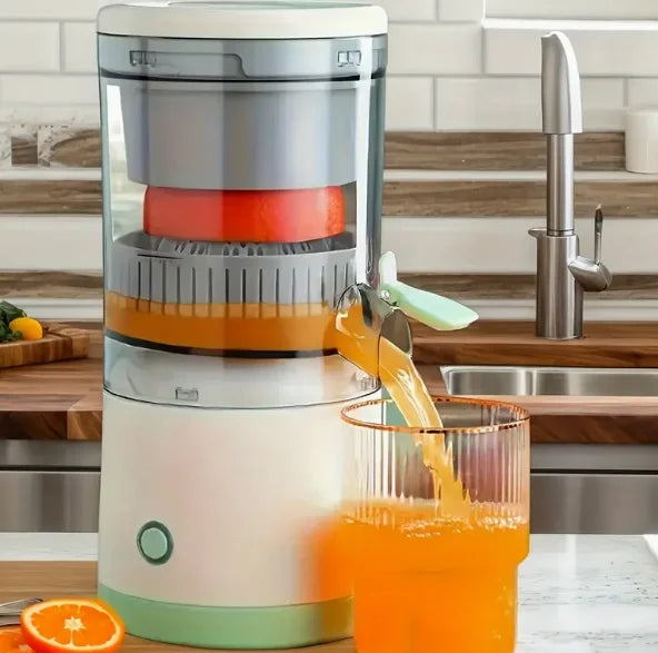 Electric juicer for separating dregs and juice Portable household+orange juice machine Fresh squeezing is super practical.