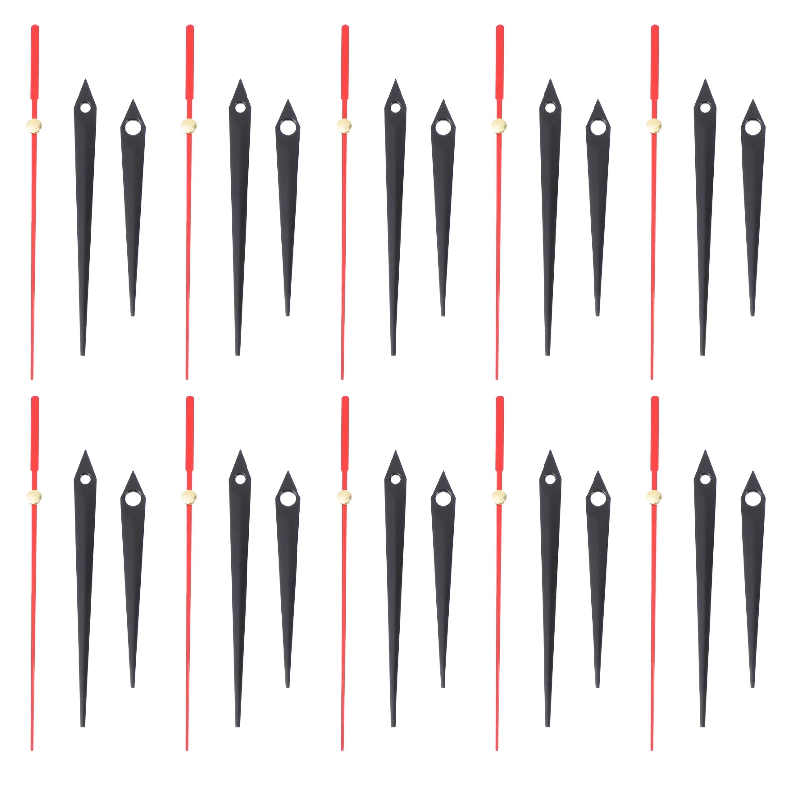 Clock Hand Diy Set Pointer Hands Kit Replacement Mechanism Parts Movement Repair Repairing Wall Craft High Torque Metal Only