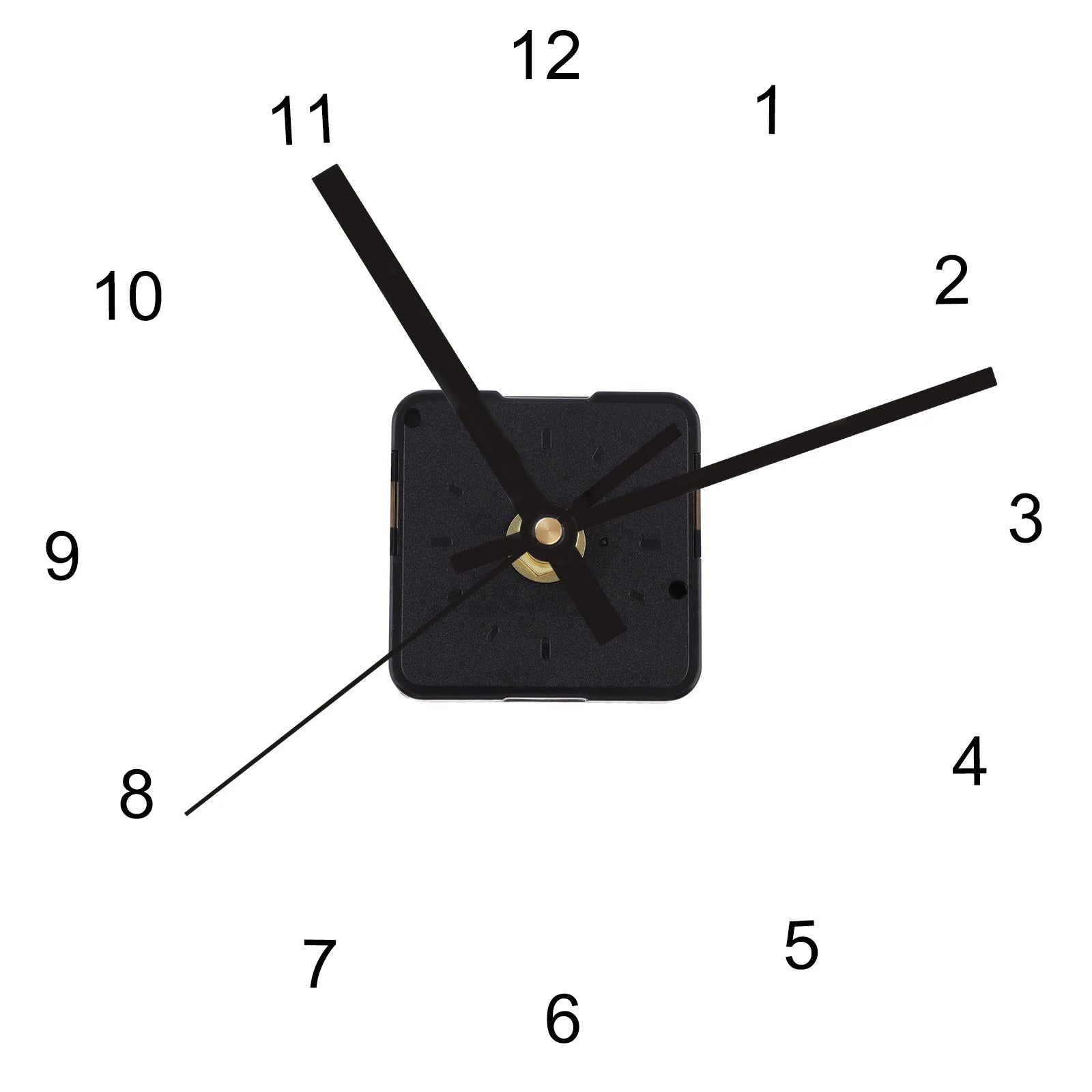 Wall Clock Movement Mechanism Clock Hands Long Shaft Silent Quartz Movement Clockwork Table DIY Watches Repair Tools