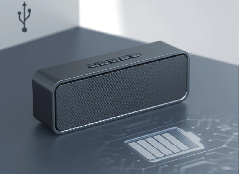 S11 Bluetooth Small Speaker Music Player Stereo USB TF Card Home Outdoor Sports Portable Mobile Phone Car Subwoofer Big Battery