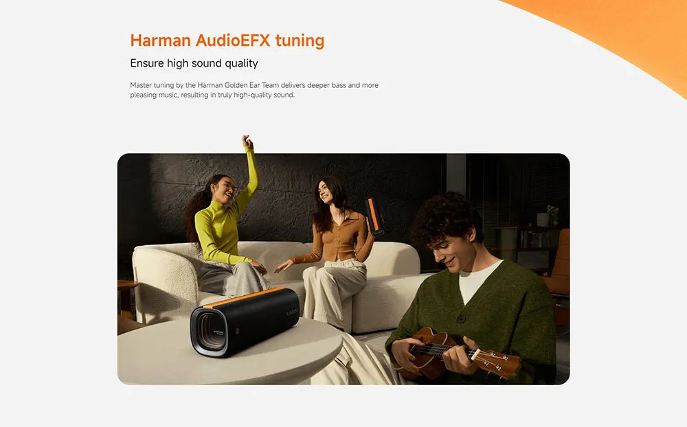 Xiaomi Sound Party TWS Stereo Speaker Global Version IP67 Waterproof Bluetooth 5.4 Harman AudioEFX Combo 50W Portable Speaker
