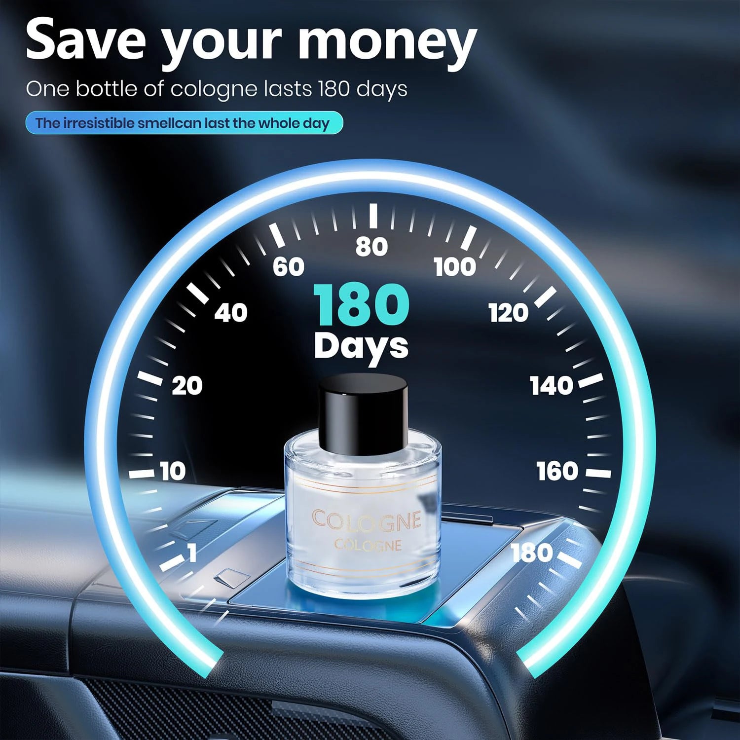 Car Diffuser Purifier Essential Fragrance Aroma AI Air Aromatherapy Humidifier Freshener Perfume Oil Mounted Ionizer Generator