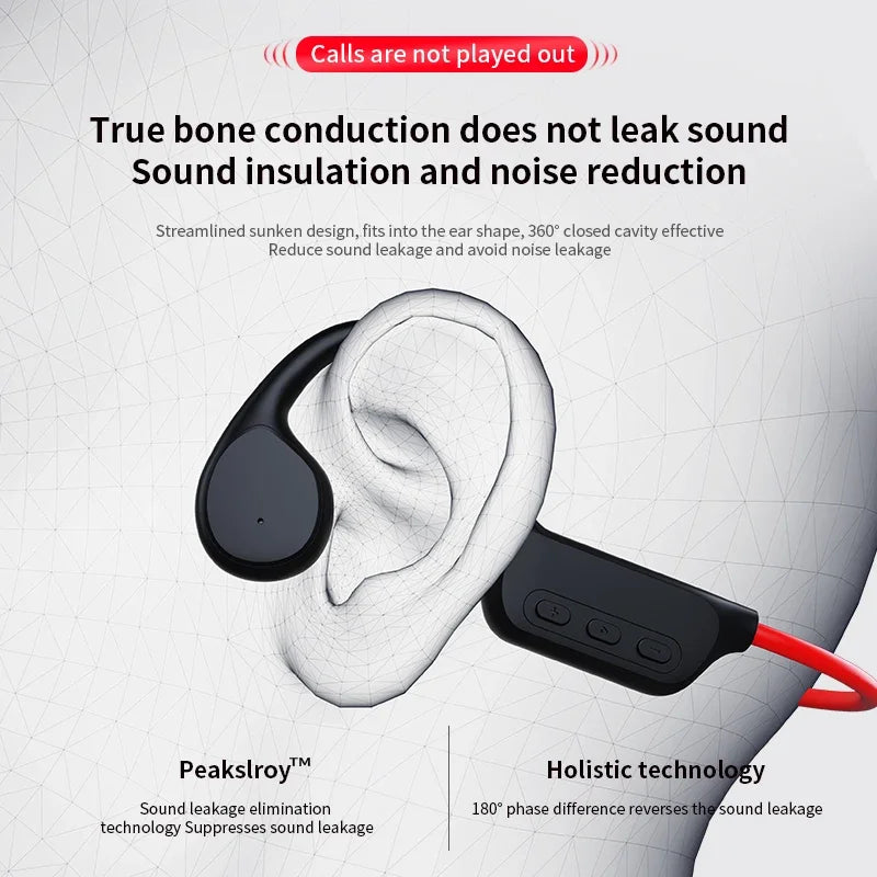 Bone Conduction Headphones IPX8 Waterproof MP3 32GB Bluetooth5.4 Wireless Headphones With Mic Swimming Sports Fitness 2026 NEW