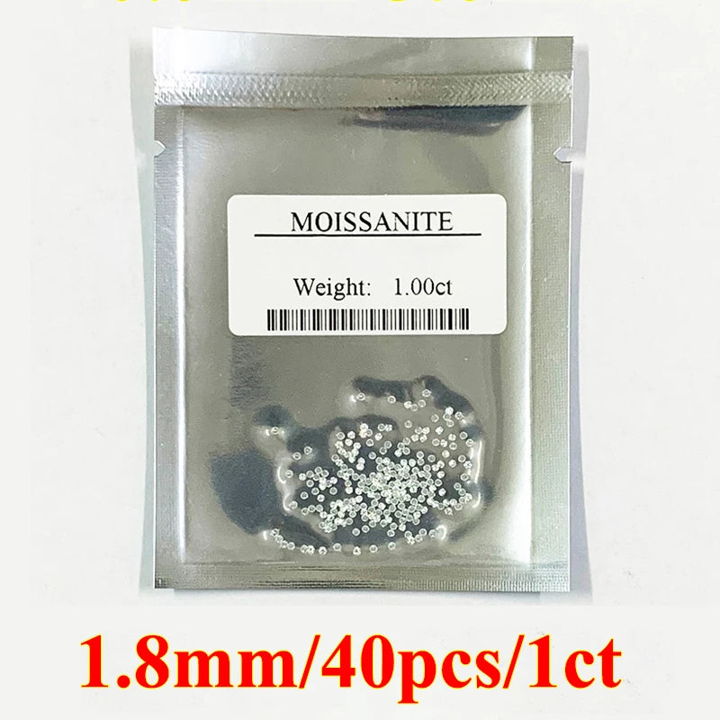 DJMAX Factory Direct Sales Moissanite Loose Stone D Color Moissanita Gemstone Lab Grown Diamond Certified Black Moissanite Stone