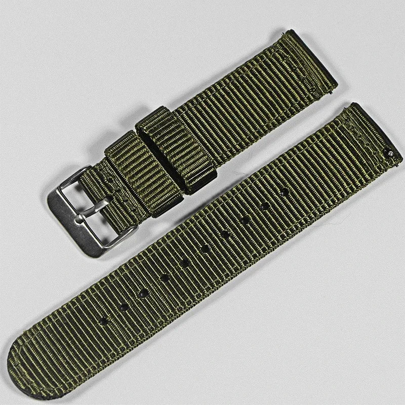 Nylon strap 18mm 20mm strap 22mm strap quick release design suitable for smart watches