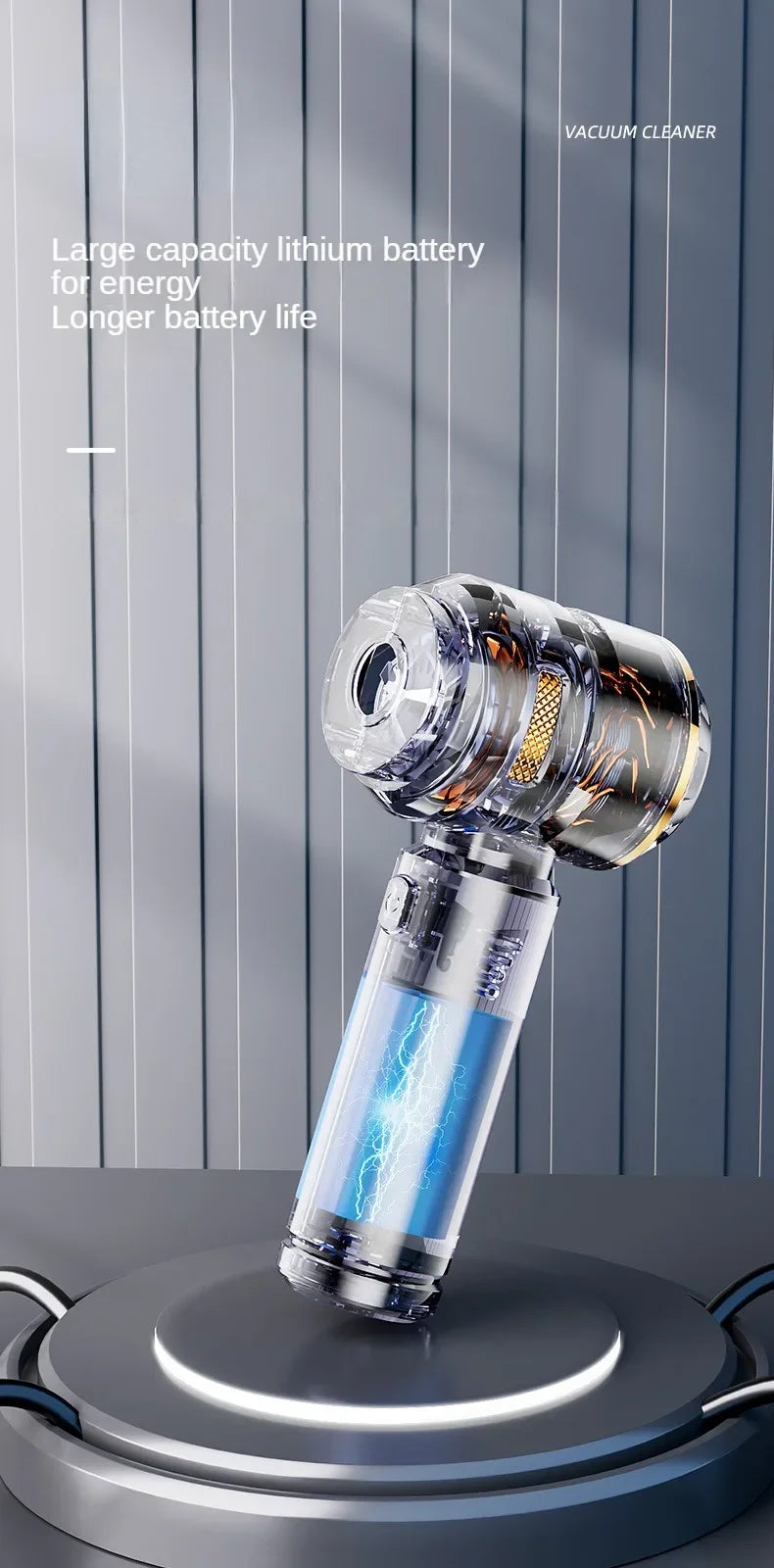 2026 New Car Vacuum Cleaner Strong Suction Cordless Wireless Cleaner Portable HandHeld Vacuum Cleaner Cleaning Machine