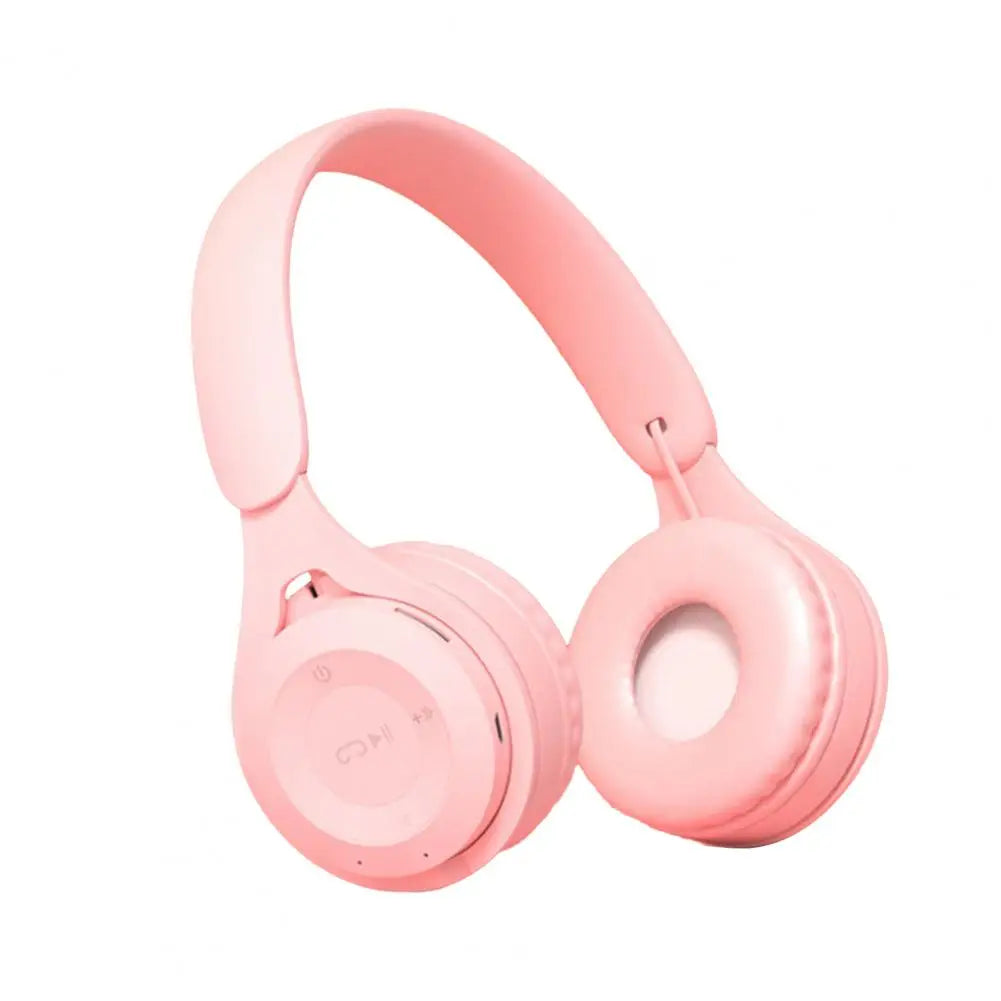 Headphones Kids Wireless Bluetooth Earphones Stereo Foldable Helmets Gaming Headsets Over-ear Headphones for Android ios