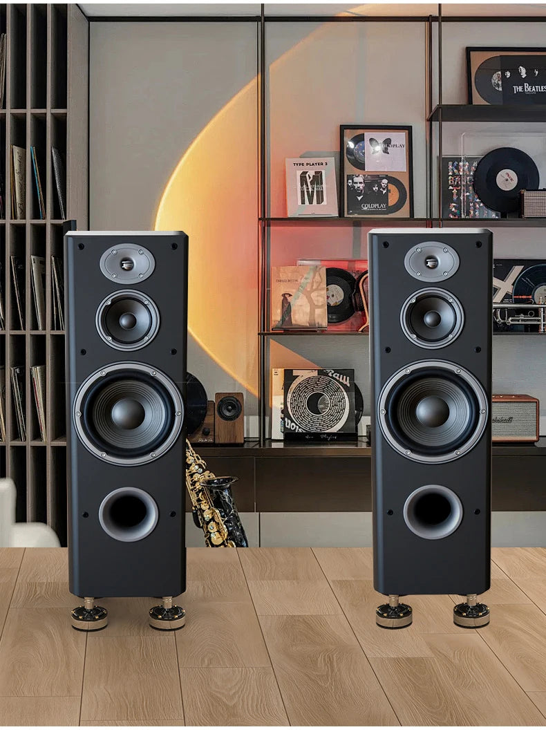 2025 New Home Theatre System XSSH Audio Audiophile Shock Damping Pad Heavy Speaker CD Amplifier Spike Stand HiFi Isolation Feet