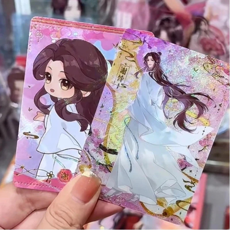 In Stock Tianguan Blessing Four Seasons Card Anime Anniversary Edition Collected Card Blind Box Original Nice Festival Gift Toys