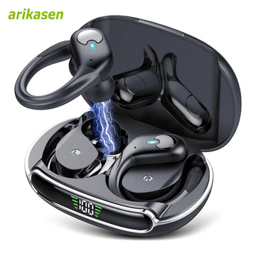 Bluetooth 5.3 Wireless Over-Ear Headphones – HiFi Stereo Sound