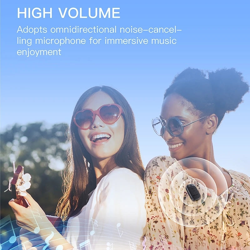 Wearable Bluetooth Speaker Outdoor Speaker Portable Bluetooth Call Speaker with Magnetic Bracket  for Biking, Hiking, Running