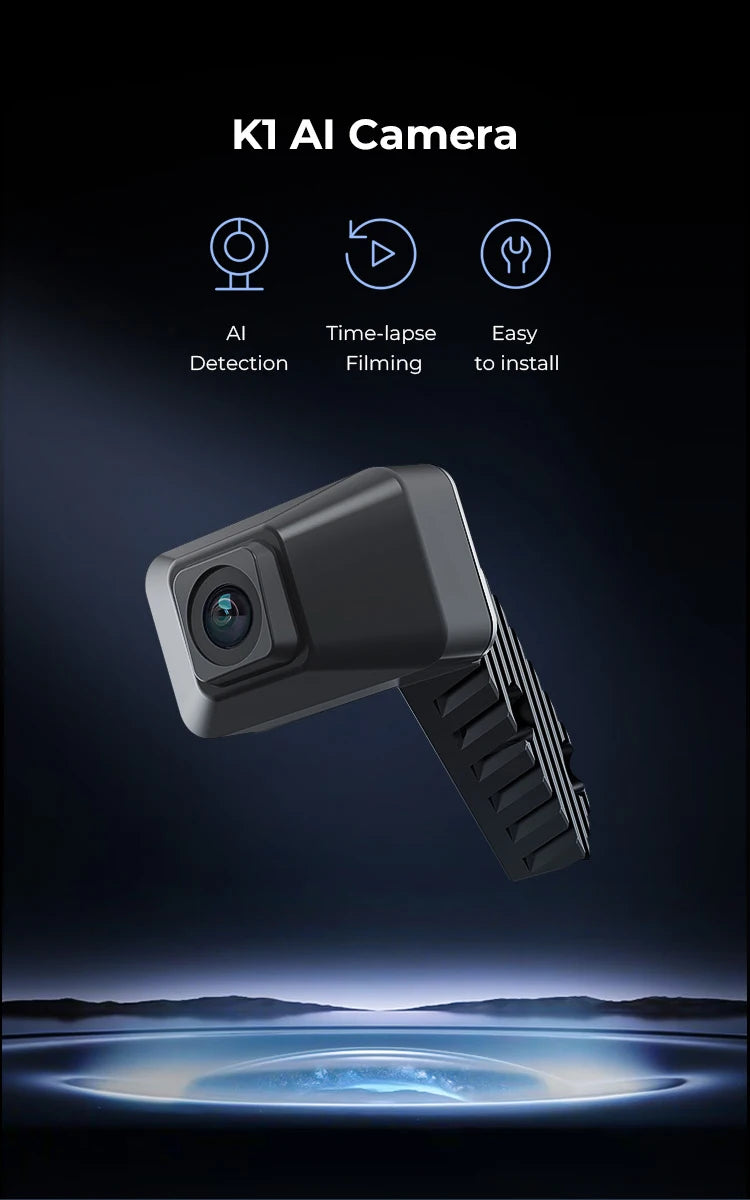 Creality K1 Max AI Camera HD Quality Intelligent Assistant Support Real Time Viewing Lapse Filming for K1/K1C/K1 SE 3D Printer