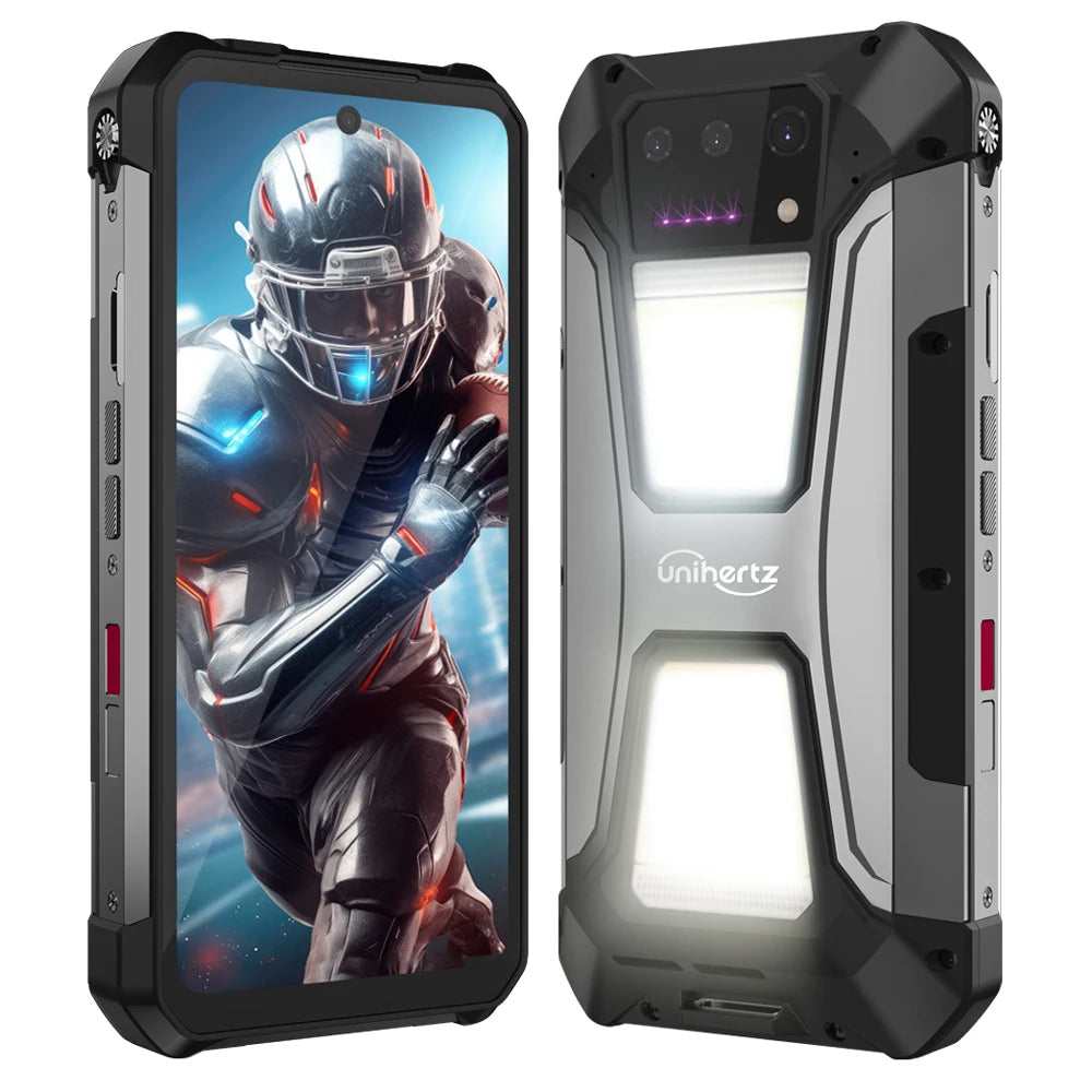 Unihertz Tank 2 PRO 8849 Rugged Smartphone with Projector 2.4K 23800 mAh 24GB+512GB Mobile Phone Android 14 100MP NFC Cell Phone