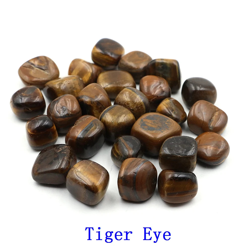 Natural Tumbled Stones Crystals Tumbled Polished Rock Gemstone Specimen Energy Mineral Aquarium Garden Home Decor Bulk Wholesale