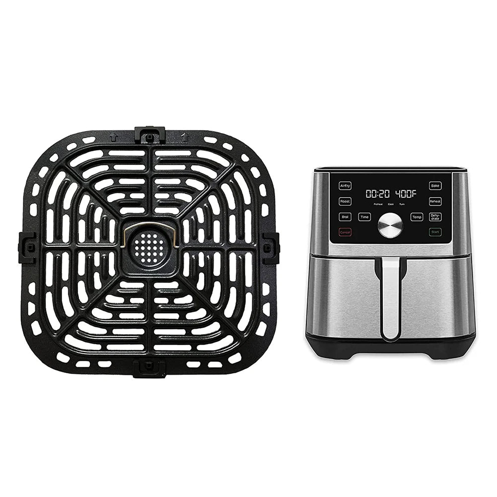 Air Fryer Rubbers Bumpers Fit Power Air Fryer Crisper Plate Air Fryer Replac Protective Covers For Air Fryer Grill Pan