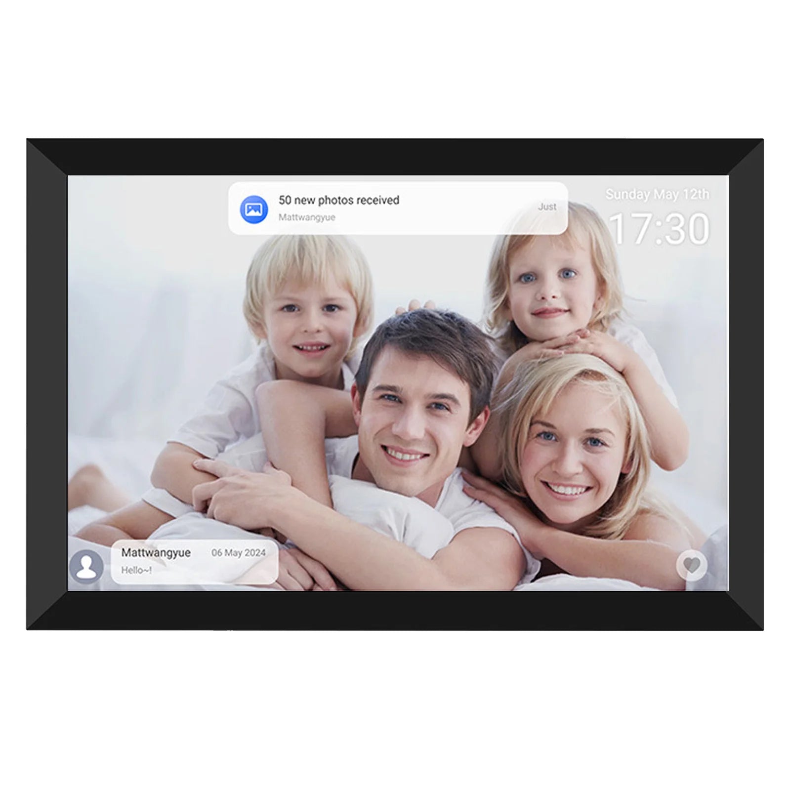 10.1in Smart Digital Calendar and Planner HD Touchscreen Smart Calendar with Chore Chart for Family Office