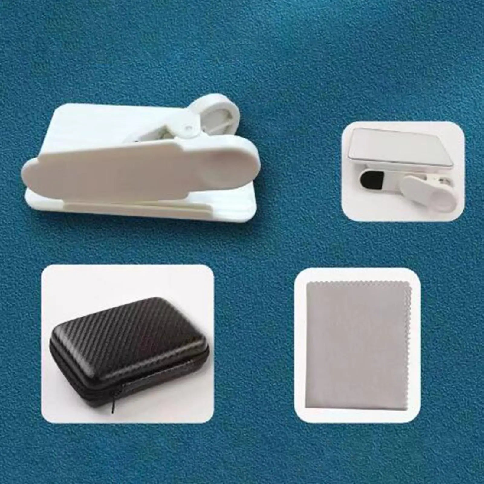 Mirror Reflection for Phone Camera Glass Mirror Clip Set for Phone Camera Creative Photo Tools Adjustable for Vlogger