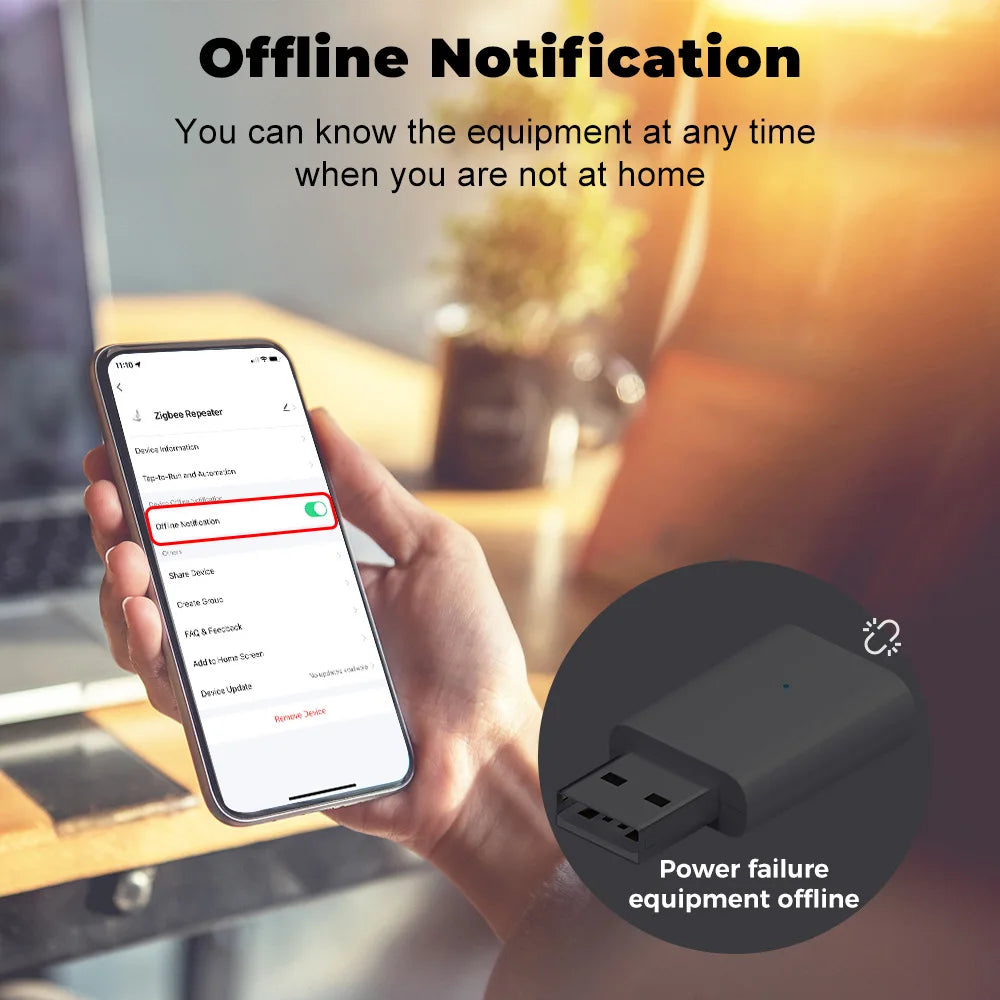Tuya ZigBee Type-c USB Signal Repeater Signal Amplifier Extender for Smart Life ZigBee Gateway Smart Home Devices Assistant