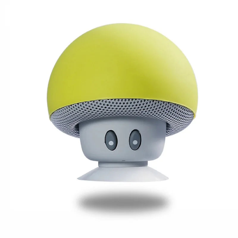 Bluetooth Mushroom Speaker Portable Subwoofer with Suction Cup Function