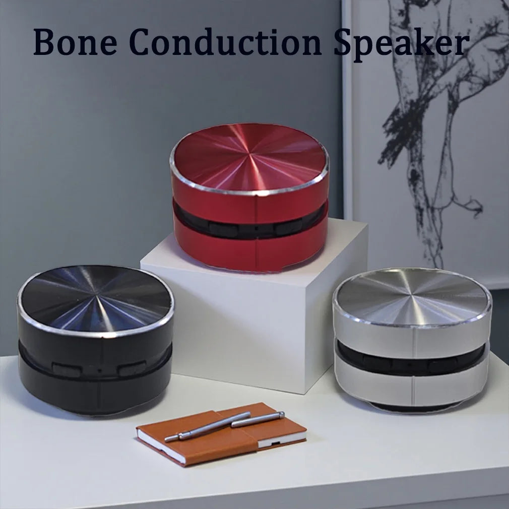 Mini Bluetooth Speakers Wireless Bone Conduction Speaker TWS Stereo Sound Speaker With FM Radio Wholesale Dropshipping