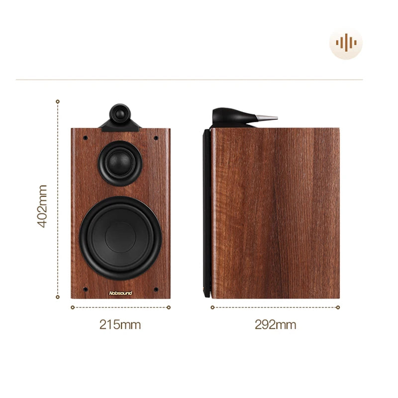 6.5 Inch Speaker Three-Way Passive Bookshelf Speaker 120W HiFi Fever Monitor Audio 6ohm Home theater Speakers Sound Box NS-Q3