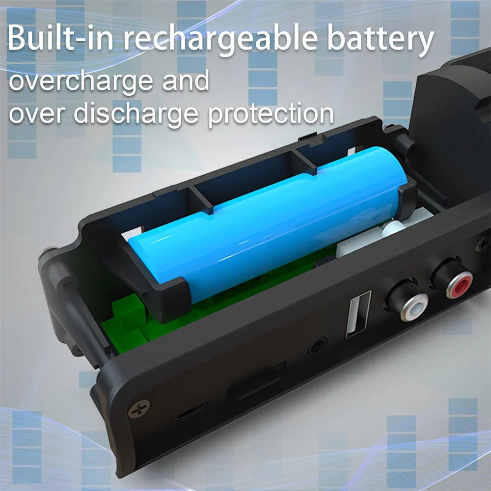 BS-10 Portable Bluetooth Speaker 3D Stereo Surround Desktop Home TV Computer Outdoor Ultra Power Sound TV Projector Subwoofer