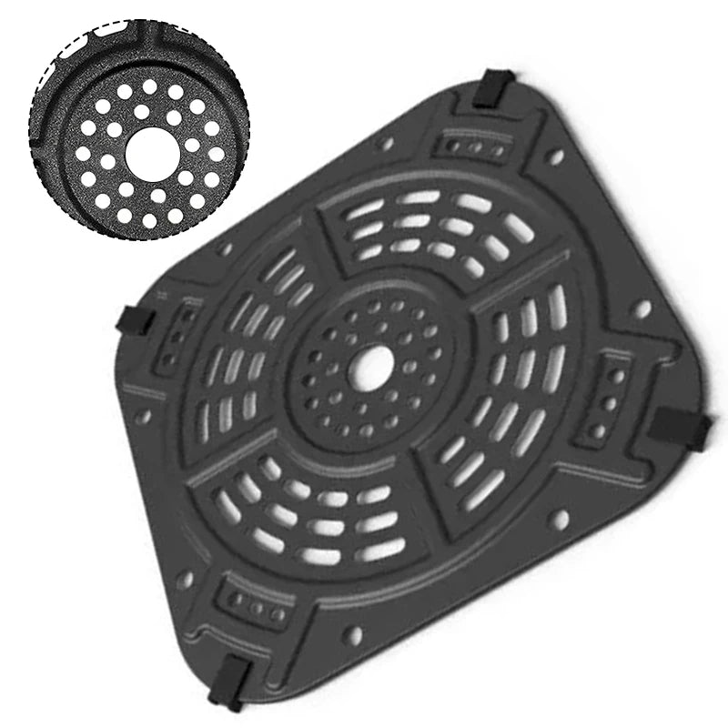 21 5x21 5cm For Air Fried Plate Tray Replacement for 2QT For Air Fryer For AF141 Long Lasting Material and Simple Maintenance