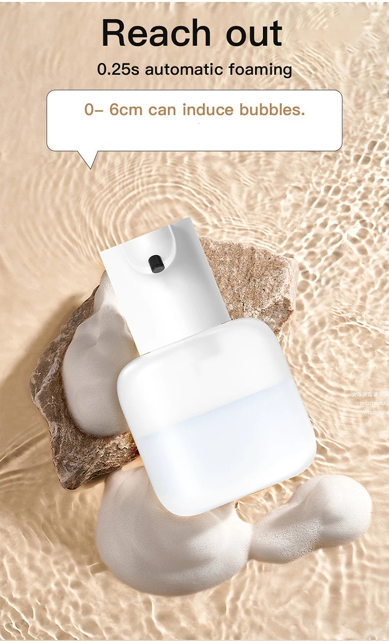 500ML P6 Large Capacity Contactless Intelligent Induction Automatic Sense Soap Dispenser Electric Hand Sanitizer Washing Machine