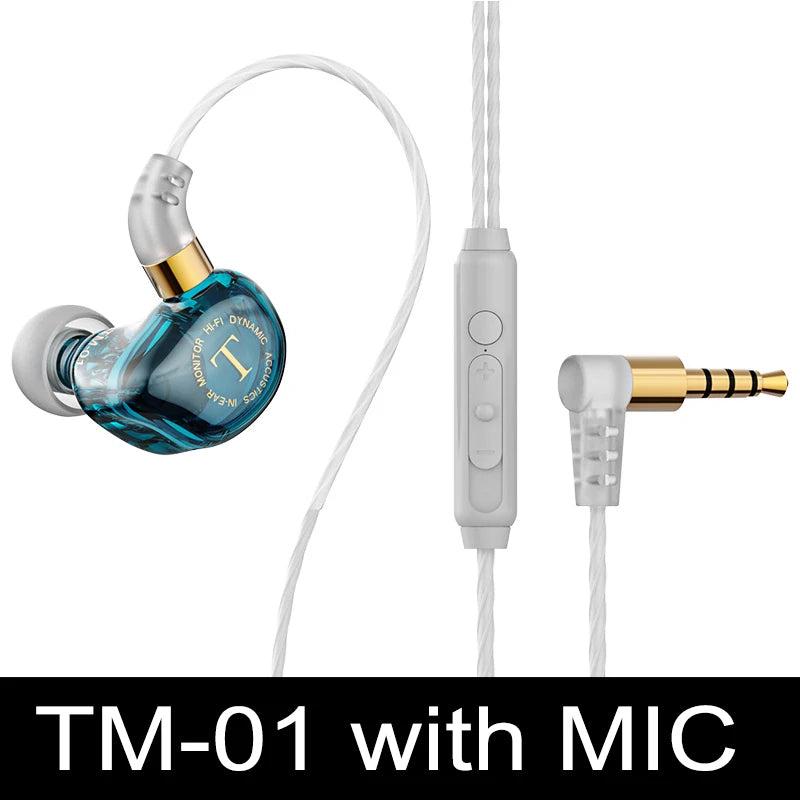 Hifi Wired Earphone Bass Headphones Noise Reduction Sport Earphones 3.5mm Wired Gaming Headset for Redmi Note 8 Umidigi A5  Pro