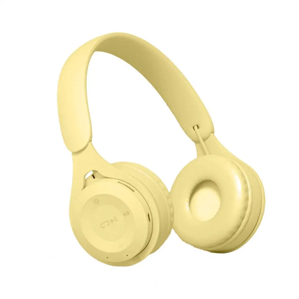 Headphones Kids Wireless Bluetooth Earphones Stereo Foldable Helmets Gaming Headsets Over-ear Headphones for Android ios