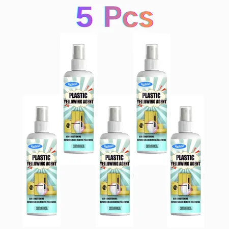 1/3/5Pcs Plastic Remove Yellow Cleaning Agent House Air Conditioner Washing Machine Renovation Cleaning Supply Home Supplies
