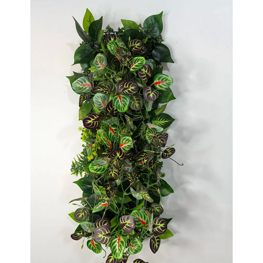 25*75CM Artificial Lawn  Plant Green Imitation Grass Plant Wall Panel Home Decoration Shingle Nail