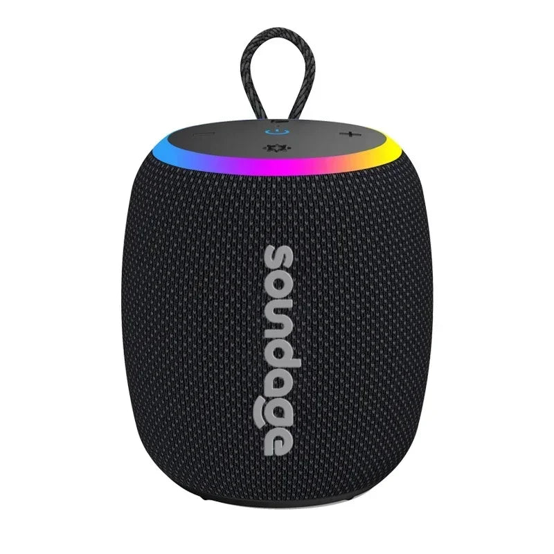 Soundage Portable Wireless Bluetooth Speaker 360 Degree Stereo Surround Subwoofer IPX6 Waterproof Support TF TWS Speaker