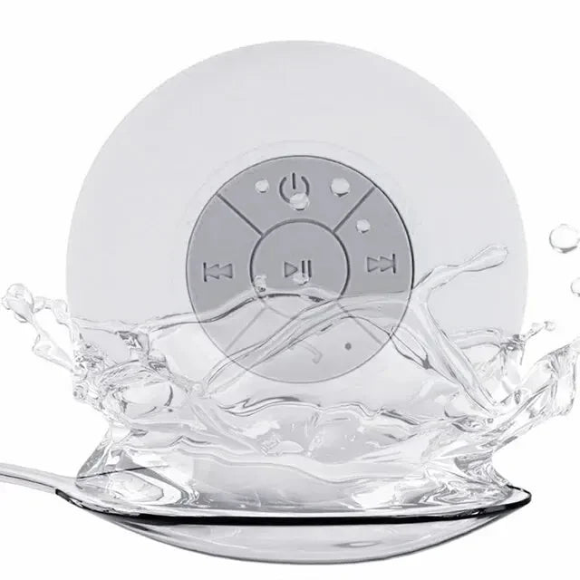 Portable Wireless Bluetooth Speaker Audio Waterproof Easy-Access Control Buttons Music Player for Office Car Home Shower Speaker