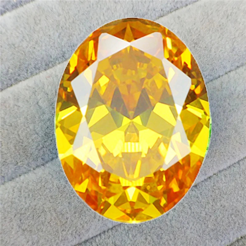 Large Beautiful Yellow 13x18mm Unheated Yellow Sapphire Gem Oval Shape Natural Loose Gemstone Jewelry