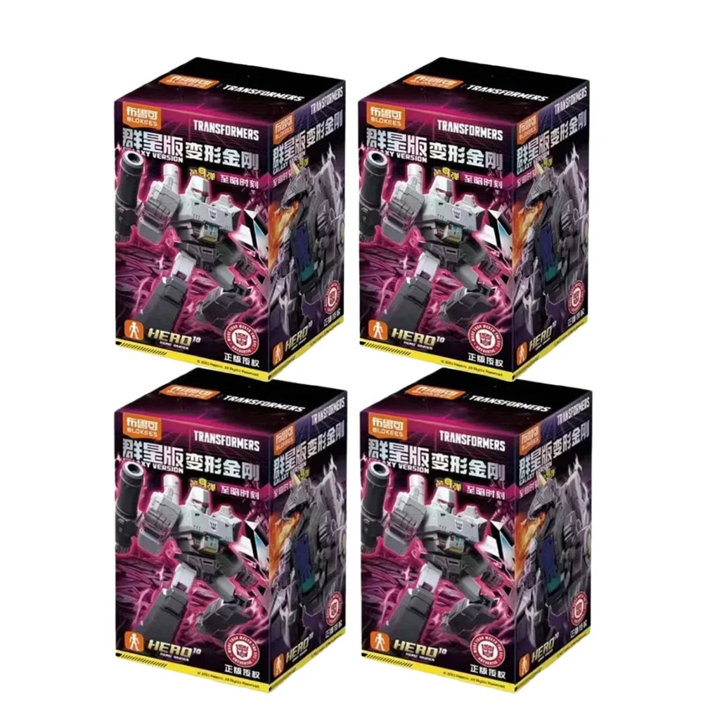 Blokees Transformers One Galaxy Version 9 Blind Box Set Collectible Movable Models Unicron Megatron Arcee Assembled Model