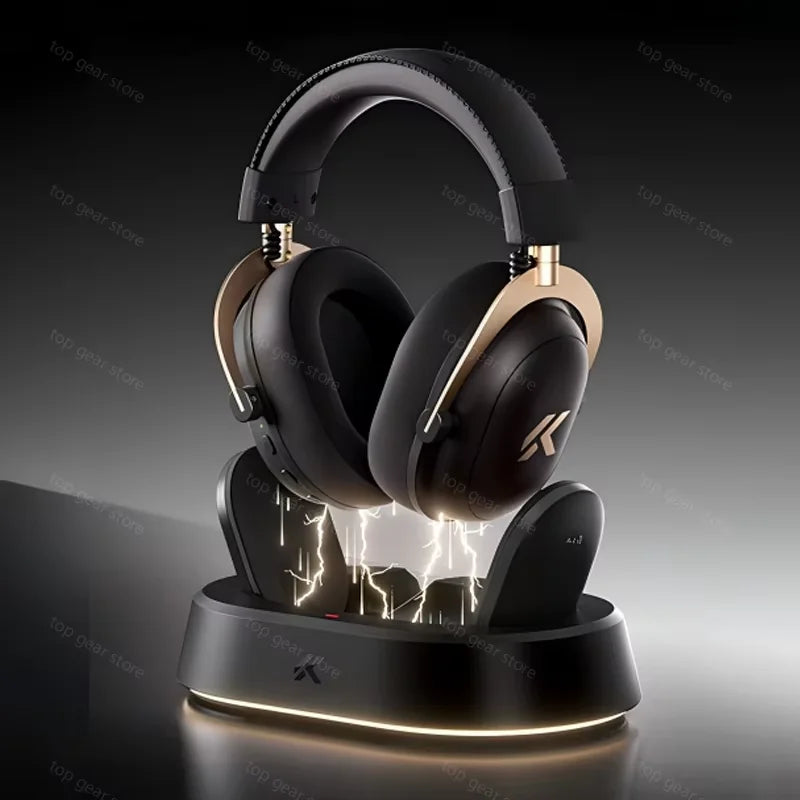 MCHOSE V9 Turbo Gaming Headset Support BT 2.4G Low Latency Wireless E-Sport Top Speed Connection with 2000mAh Magnetic Charging
