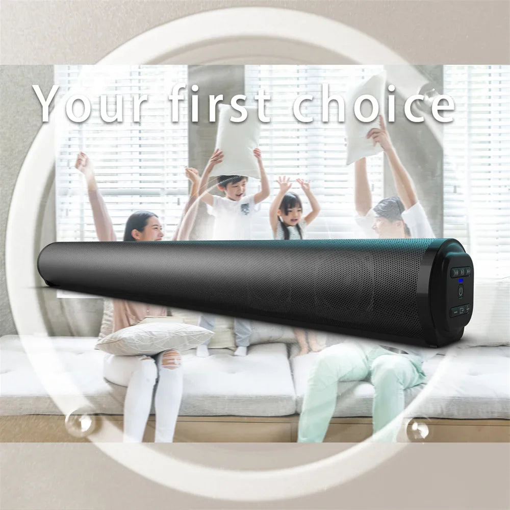 BS-10 Portable Bluetooth Speaker 3D Stereo Surround Desktop Home TV Computer Outdoor Ultra Power Sound TV Projector Subwoofer