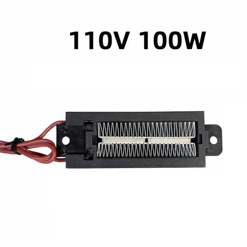 12V~220V 50W~200W Automatic Air Heater Insulation PTC Thermostatic Heating Element Portable Multipurpose Incubator Patio Heaters