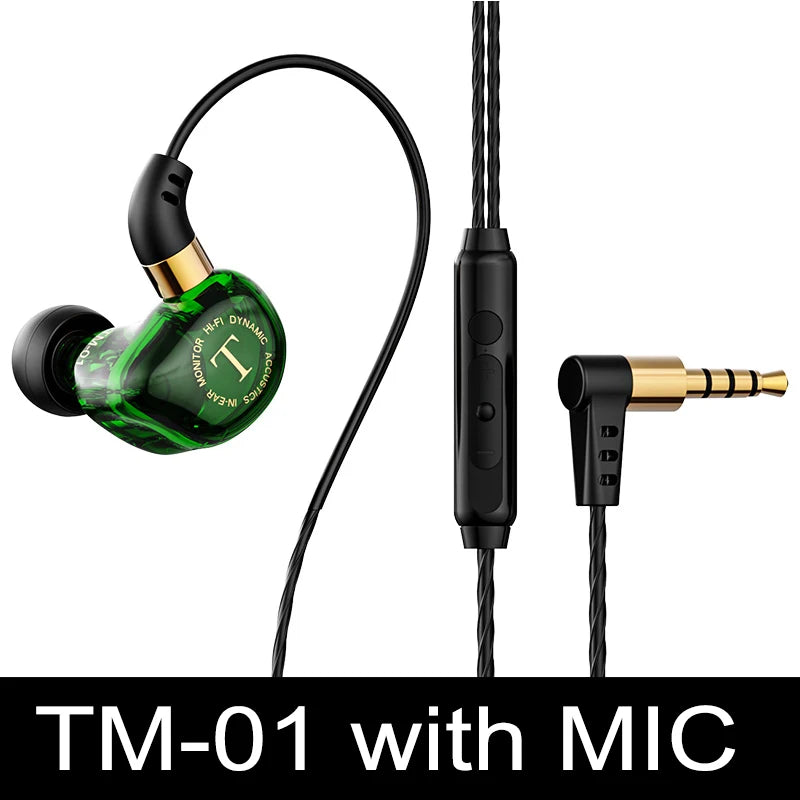 Hifi Wired Earphone Bass Headphones Noise Reduction Sport Earphones 3.5mm Wired Gaming Headset for Redmi Note 8 Umidigi A5  Pro