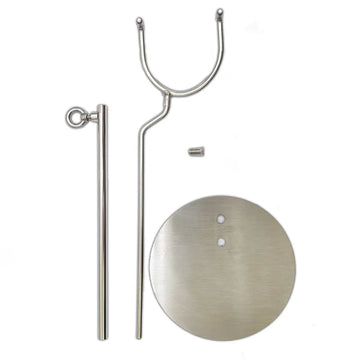 Stainl Steel Metal Stand for Figurines Display Support Six Four Tee Parts Division Action Toys Collectibles Display Sta